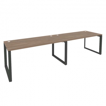 Рабочая станция на О-образном м/к Рива ONIX O.MO-RS-2.4.8 Дуб Аризона/Антрацит