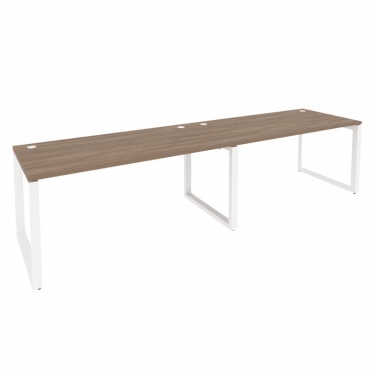 Рабочая станция на О-образном м/к Рива ONIX O.MO-RS-2.4.8 Дуб Аризона/Белый