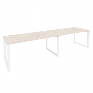Рабочая станция на О-образном м/к Рива ONIX O.MO-RS-2.4.8 Денвер Светлый/Белый