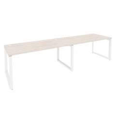 Рабочая станция на О-образном м/к Рива ONIX O.MO-RS-2.4.8 Денвер Светлый/Белый