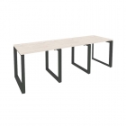 Рабочая станция на О-образном м/к Рива ONIX O.MO-RS-3.0.7 Денвер Светлый/Антрацит