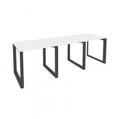 Рабочая станция на О-образном м/к Рива ONIX O.MO-RS-3.0.7 Белый Бриллиант/Антрацит