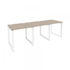 Рабочая станция на О-образном м/к Рива ONIX O.MO-RS-3.0.7 Дуб Аттик/Белый