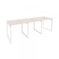 Рабочая станция на О-образном м/к Рива ONIX O.MO-RS-3.0.7 Денвер Светлый/Белый