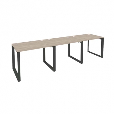 Рабочая станция на О-образном м/к Рива ONIX O.MO-RS-3.1.7 Дуб Аттик/Антрацит