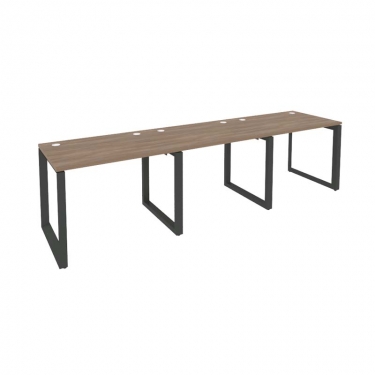 Рабочая станция на О-образном м/к Рива ONIX O.MO-RS-3.1.7 Дуб Аризона/Антрацит