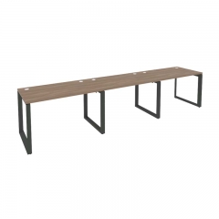 Рабочая станция на О-образном м/к Рива ONIX O.MO-RS-3.2.7 Дуб Аризона/Антрацит