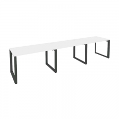 Рабочая станция на О-образном м/к Рива ONIX O.MO-RS-3.2.7 Белый Бриллиант/Антрацит