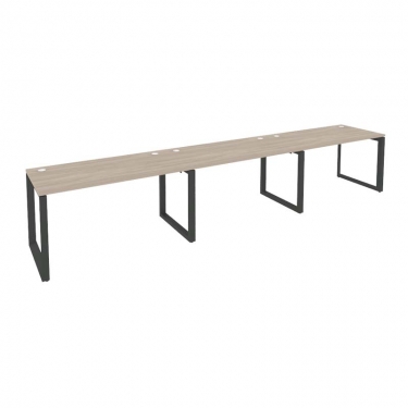 Рабочая станция на О-образном м/к Рива ONIX O.MO-RS-3.3.7 Дуб Аттик/Антрацит