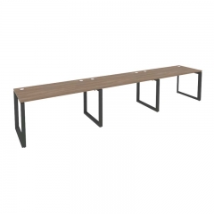 Рабочая станция на О-образном м/к Рива ONIX O.MO-RS-3.3.7 Дуб Аризона/Антрацит