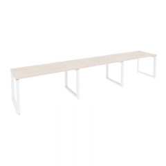 Рабочая станция на О-образном м/к Рива ONIX O.MO-RS-3.3.7 Денвер Светлый/Белый