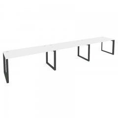 Рабочая станция на О-образном м/к Рива ONIX O.MO-RS-3.4.7 Белый Бриллиант/Антрацит