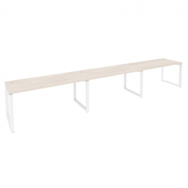 Рабочая станция на О-образном м/к Рива ONIX O.MO-RS-3.4.7 Денвер Светлый/Белый