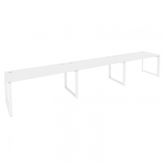 Рабочая станция на О-образном м/к Рива ONIX O.MO-RS-3.4.7 Белый Бриллиант