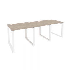 Рабочая станция на О-образном м/к Рива ONIX O.MO-RS-3.0.8 Дуб Аттик/Белый