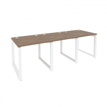 Рабочая станция на О-образном м/к Рива ONIX O.MO-RS-3.0.8 Дуб Аризона/Белый