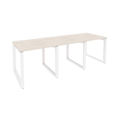 Рабочая станция на О-образном м/к Рива ONIX O.MO-RS-3.0.8 Денвер Светлый/Белый