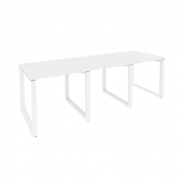 Рабочая станция на О-образном м/к Рива ONIX O.MO-RS-3.0.8 Белый Бриллиант