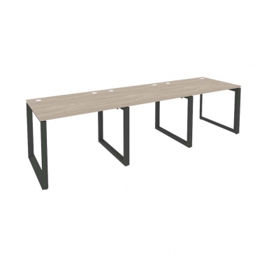 Рабочая станция на О-образном м/к Рива ONIX O.MO-RS-3.1.8 Дуб Аттик/Антрацит