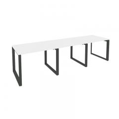 Рабочая станция на О-образном м/к Рива ONIX O.MO-RS-3.1.8 Белый Бриллиант/Антрацит