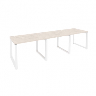 Рабочая станция на О-образном м/к Рива ONIX O.MO-RS-3.1.8 Денвер Светлый/Белый