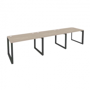 Рабочая станция на О-образном м/к Рива ONIX O.MO-RS-3.2.8 Дуб Аттик/Антрацит