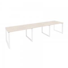 Рабочая станция на О-образном м/к Рива ONIX O.MO-RS-3.2.8 Денвер Светлый/Белый