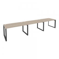 Рабочая станция на О-образном м/к Рива ONIX O.MO-RS-3.3.8 Дуб Аризона/Антрацит