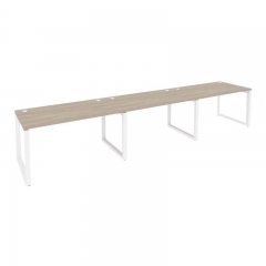 Рабочая станция на О-образном м/к Рива ONIX O.MO-RS-3.3.8 Дуб Аттик/Белый