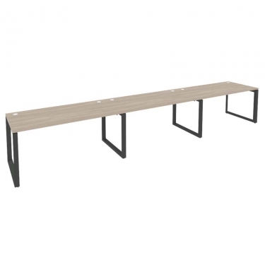 Рабочая станция на О-образном м/к Рива ONIX O.MO-RS-3.4.8 Дуб Аризона/Антрацит