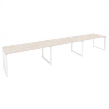 Рабочая станция на О-образном м/к Рива ONIX O.MO-RS-3.4.8 Денвер Светлый/Белый