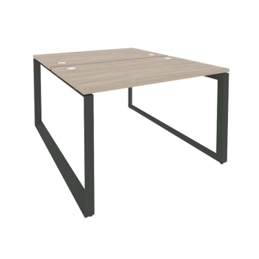 Рабочая станция на О-образном м/к Рива ONIX O.MO-D.RS-2.2.7 Дуб Аттик/Антрацит