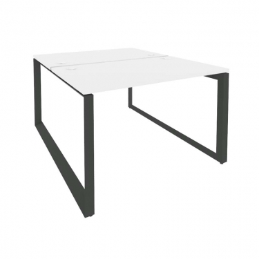 Рабочая станция на О-образном м/к Рива ONIX O.MO-D.RS-2.2.7 Белый Бриллиант/Антрацит