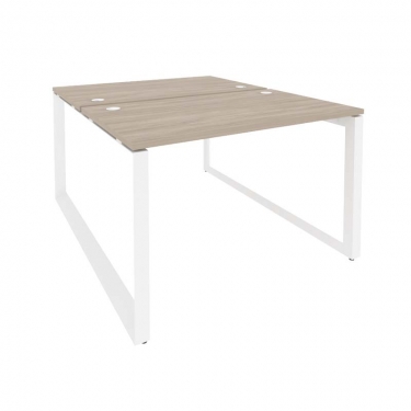 Рабочая станция на О-образном м/к Рива ONIX O.MO-D.RS-2.2.7 Дуб Аттик/Белый