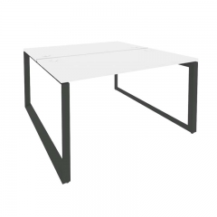 Рабочая станция на О-образном м/к Рива ONIX O.MO-D.RS-2.3.7 Белый Бриллиант/Антрацит