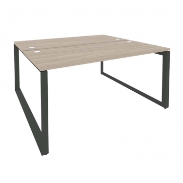 Рабочая станция на О-образном м/к Рива ONIX O.MO-D.RS-2.4.7 Дуб Аттик/Антрацит