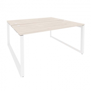 Рабочая станция на О-образном м/к Рива ONIX O.MO-D.RS-2.4.7 Денвер Светлый/Белый