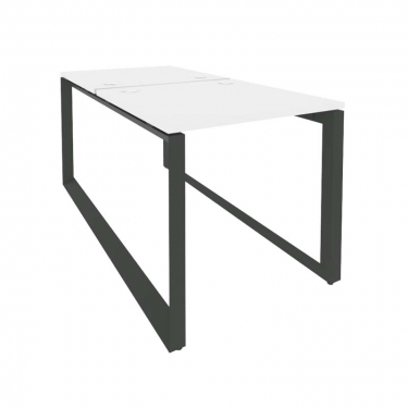 Рабочая станция на О-образном м/к Рива ONIX O.MO-D.RS-2.0.8 Белый Бриллиант/Антрацит