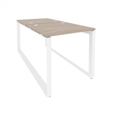 Рабочая станция на О-образном м/к Рива ONIX O.MO-D.RS-2.0.8 Дуб Аттик/Белый