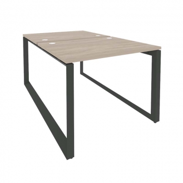 Рабочая станция на О-образном м/к Рива ONIX O.MO-D.RS-2.1.8 Дуб Аттик/Антрацит