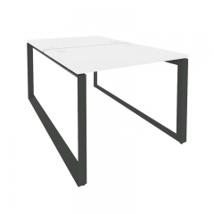 Рабочая станция на О-образном м/к Рива ONIX O.MO-D.RS-2.1.8 Белый Бриллиант/Антрацит