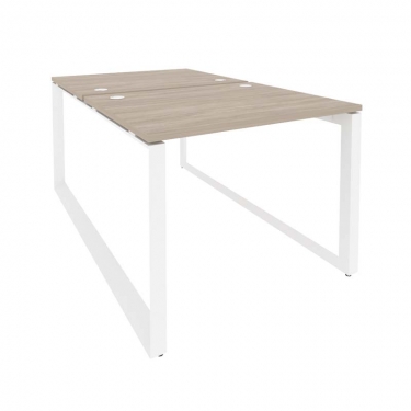 Рабочая станция на О-образном м/к Рива ONIX O.MO-D.RS-2.1.8 Дуб Аттик/Белый