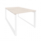 Рабочая станция на О-образном м/к Рива ONIX O.MO-D.RS-2.1.8 Денвер Светлый/Белый