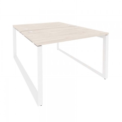 Рабочая станция на О-образном м/к Рива ONIX O.MO-D.RS-2.2.8 Денвер Светлый/Белый