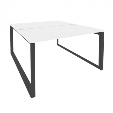 Рабочая станция на О-образном м/к Рива ONIX O.MO-D.RS-2.3.8 Белый Бриллиант/Антрацит