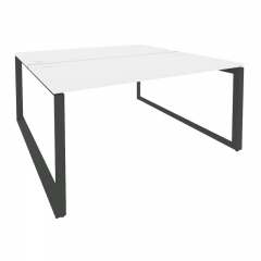 Рабочая станция на О-образном м/к Рива ONIX O.MO-D.RS-2.4.8 Белый Бриллиант/Антрацит