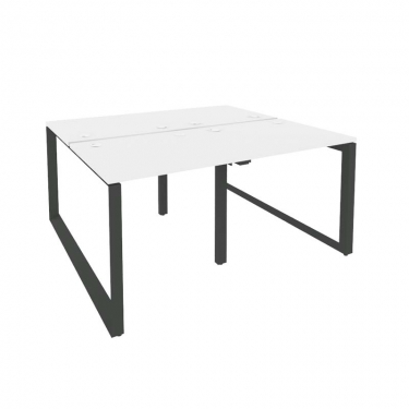 Рабочая станция на О-образном м/к Рива ONIX O.MO-D.RS-4.0.7 Белый Бриллиант/Антрацит