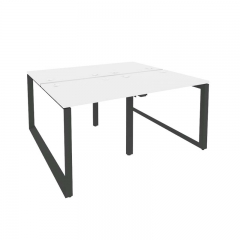 Рабочая станция на О-образном м/к Рива ONIX O.MO-D.RS-4.0.7 Белый Бриллиант/Антрацит