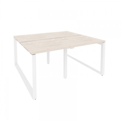 Рабочая станция на О-образном м/к Рива ONIX O.MO-D.RS-4.0.7 Денвер Светлый/Белый