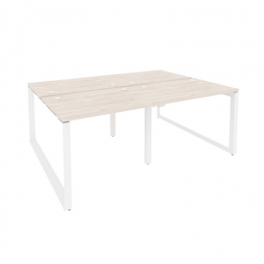 Рабочая станция на О-образном м/к Рива ONIX O.MO-D.RS-4.1.7 Денвер Светлый/Белый